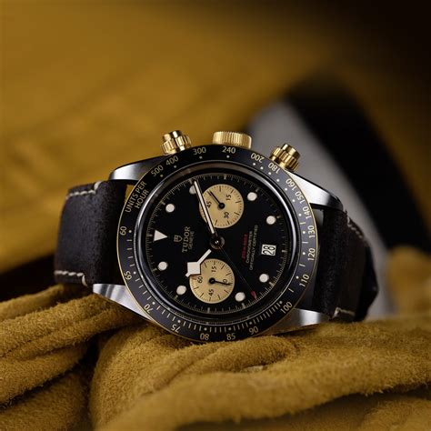 cronografo tudor acciaio|TUDOR Black Bay Chrono .